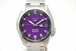 Seiko 5 Sports SRPJ65 40mm Stainless steel Purple