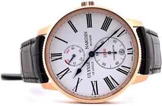 Ulysse Nardin Marine 1182-310/40 42mm Rose gold White