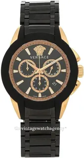 Versace Character Chrono VEM800418 Stainless steel Black