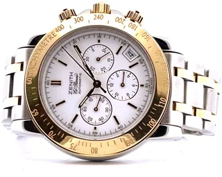 Zenith El Primero Rainbow 53.0360.400 Yellow gold and Stainless steel White