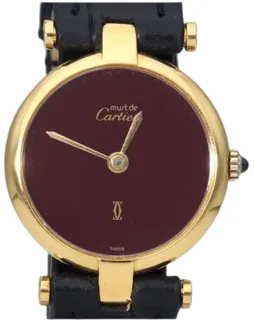 Cartier Must de Cartier Silver Burgundy