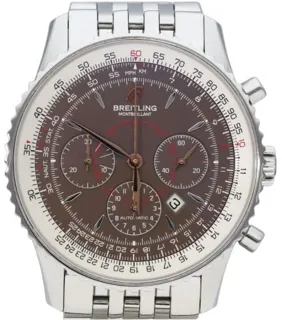 Breitling Montbrillant A41370 Stainless steel Brown