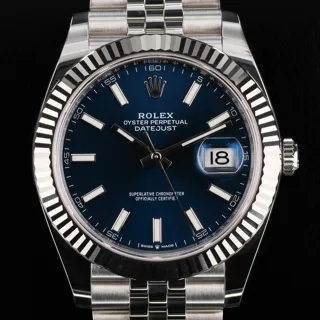 Rolex Datejust 41 126334 Stainless steel Blue