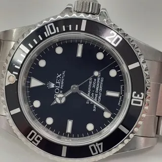 Rolex Submariner (No Date) 14060 Stainless steel Black