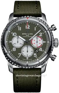 Breitling Aviator 8 AB01192A1L1X2 Stainless steel Green