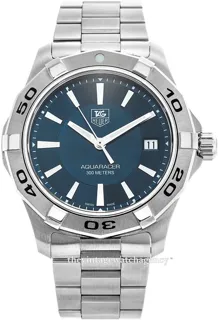 TAG Heuer Aquaracer 300M WAP1112.BA0831 Stainless steel White