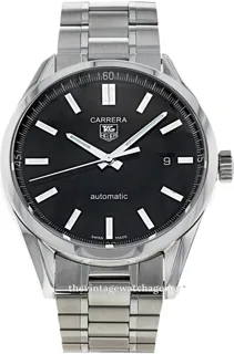 TAG Heuer Carrera WV211B.BA0787 Stainless steel Black