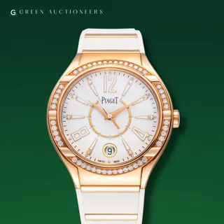 Piaget Polo P10726 38mm 18k rose gold White