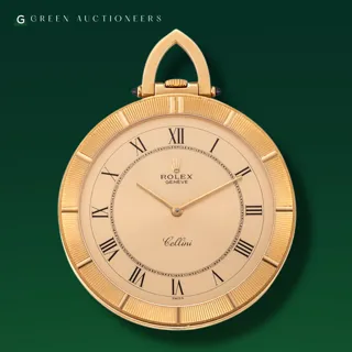 Rolex Cellini 3767 44mm 18k yellow gold