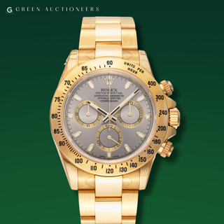 Rolex Daytona 116528 40mm 18k yellow gold Gray