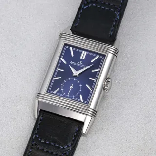 Jaeger-LeCoultre Reverso 3978480 / 214.8.62 27.4mm Stainless steel Blue