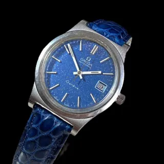 Omega Genève 166.0168 36mm Stainless steel Blue