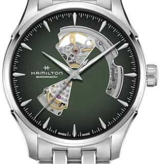 Hamilton Jazzmaster H32675160 40mm Stainless steel Green