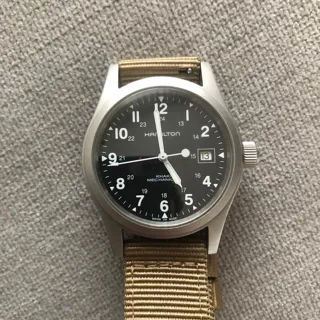 Hamilton Khaki H69419933 38mm Stainless steel Black