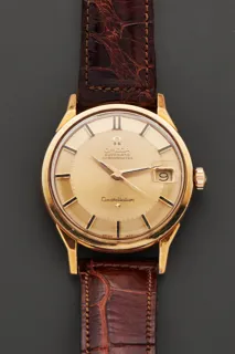 Omega Constellation 35mm 18k yellow gold