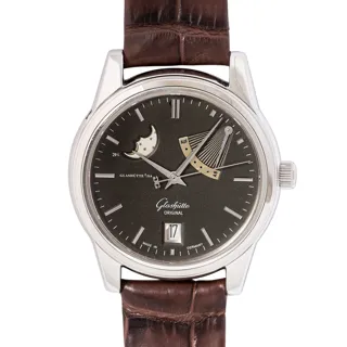 Glashütte Senator 3944142204 Stainless steel Gray