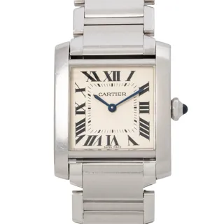 Cartier Tank Française 3751 30mm Stainless steel