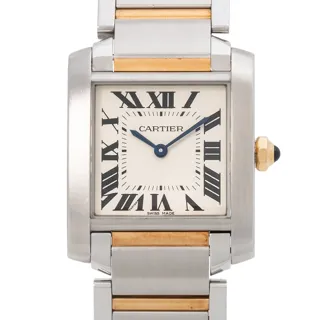 Cartier Tank Française 3751 25mm Stainless steel and 18k yellow gold