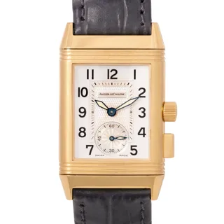 Jaeger-LeCoultre Reverso Memory 255.1.82 23mm 18k yellow gold Silver