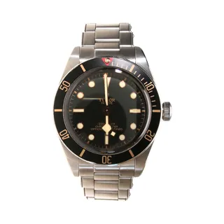 Tudor 43mm Stainless steel Black