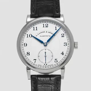 A. Lange & Söhne 1815 235.026 38.5mm White gold Silver