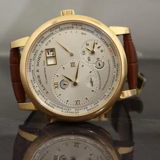 A. Lange & Söhne Lange 1 116.032 42mm Rose gold Silver