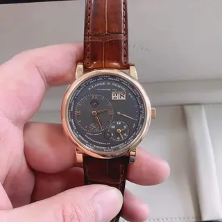 A. Lange & Söhne Lange 1 116.033 42mm Rose gold Gray