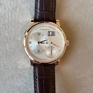 A. Lange & Söhne Lange 1 191.032 38.5mm Rose gold Silver