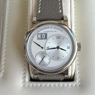 A. Lange & Söhne Lange 1 320.066 White gold Silver