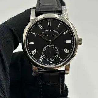 A. Lange & Söhne Richard Lange 260.028 40.5mm White gold Black