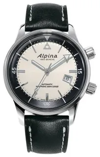 Alpina Seastrong AL-525S4H6 42mm Stainless steel Beige