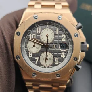 Audemars Piguet Royal Oak Offshore 26470OR.OO.1000OR.02 42mm Rose gold Gray