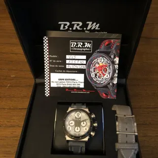 B.R.M 125 P 10 44mm Aluminium Gray