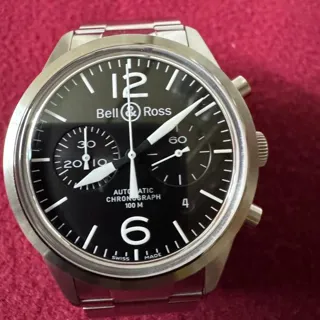 Bell & Ross Vintage BR126-94 41mm Stainless steel Black