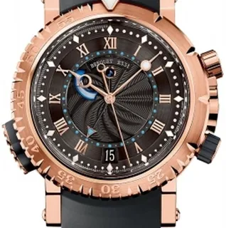 Breguet Marine 5847BR/Z2/5ZV 45mm Rose gold Black