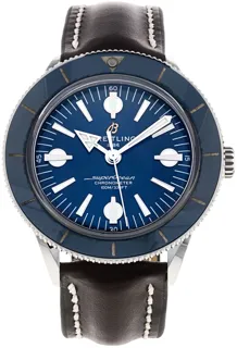 Breitling superoc A10370 Stainless steel Blue