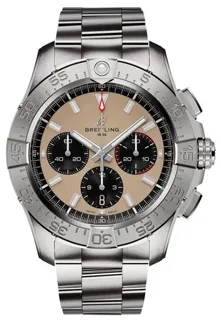 Breitling Avenger AB0147101A1A1 44mm Stainless steel Beige