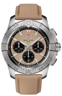 Breitling Avenger AB0147101A1X1 44mm Stainless steel Beige