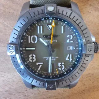 Breitling Avenger V32395 45mm Titanium Green