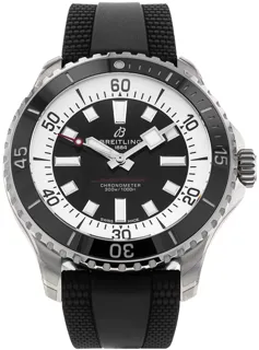 Breitling superoc A17376 Stainless steel Black