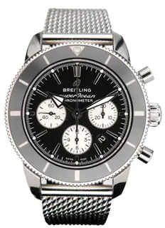 Breitling superoc AB0162 44mm Stainless steel Black