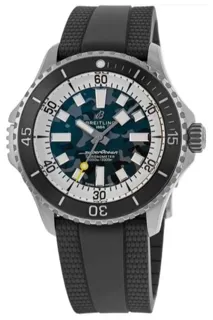 Breitling superoc E10379351B1S1 46mm Titanium Gray