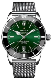 Breitling Superocean Heritage AB2020121L1A1 46mm Stainless steel Green