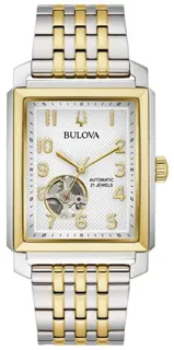 Bulova Sutton 98A308 33mm Stainless steel Silver (solid)