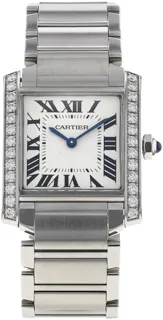 Cartier Tank Française W4TA0009 Stainless steel Silver