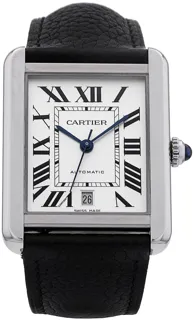 Cartier Tank Solo WSTA0029 Stainless steel Silver