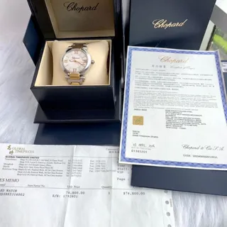 Chopard Imperiale 388531-6002 40mm Yellow gold and Stainless steel Silver