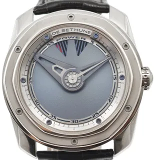 De Bethune DB22 48mm White gold Blue