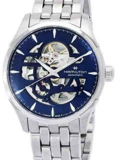 Hamilton Jazzmaster H42535141 40mm Stainless steel Blue