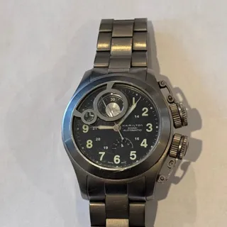 Hamilton Khaki H77746333 43mm Titanium Black